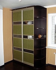 Двери из раттана Unitek для шкафов-купе